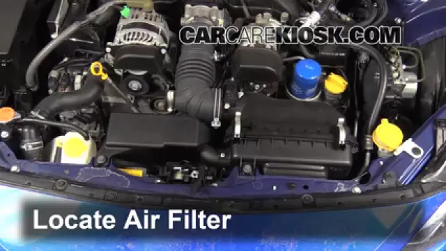 2013 Subaru BRZ Limited 2.0L 4 Cyl. Filtre à air (moteur) Changement